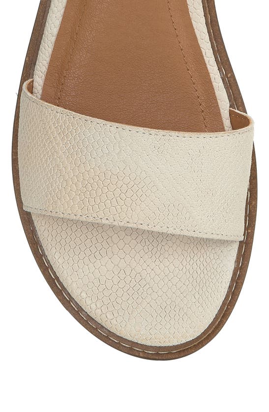 Shop Lucky Brand Kimaya Sandal In Light Putty