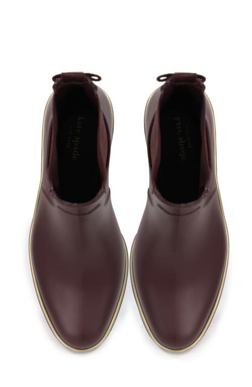Kate Spade New York Solstice Rain Boot In Cherrywood