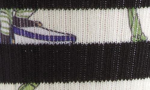 Stance Surfin' Monkey Crew Socks In White