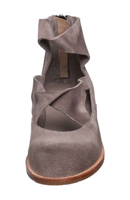 Antelope Lalana Strappy Flat In Light Grey