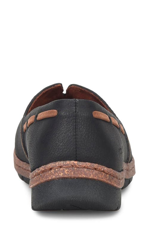 B O C By Børn Niki Slip-on In Black Nubuck