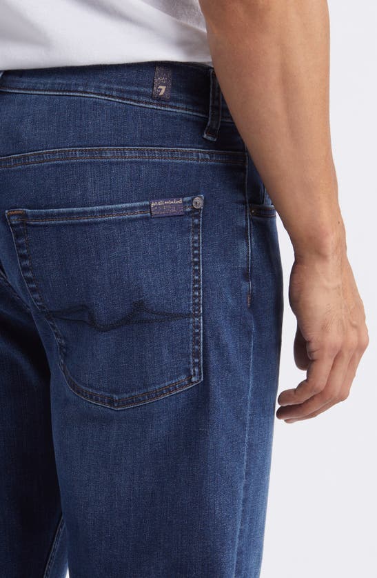 7 For All Mankind Austyn Relaxed Straight Leg Jeans In Blue