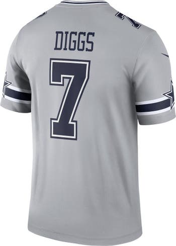 Nike Men's Nike Trevon Diggs Gray Dallas Cowboys Inverted Legend Jersey