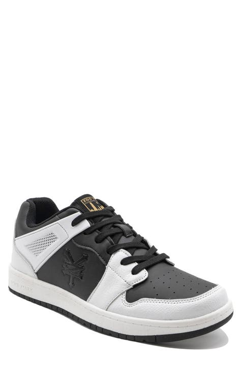 Buy ZOO YORK Men's Louis Sneaker,White/Black,8 M at