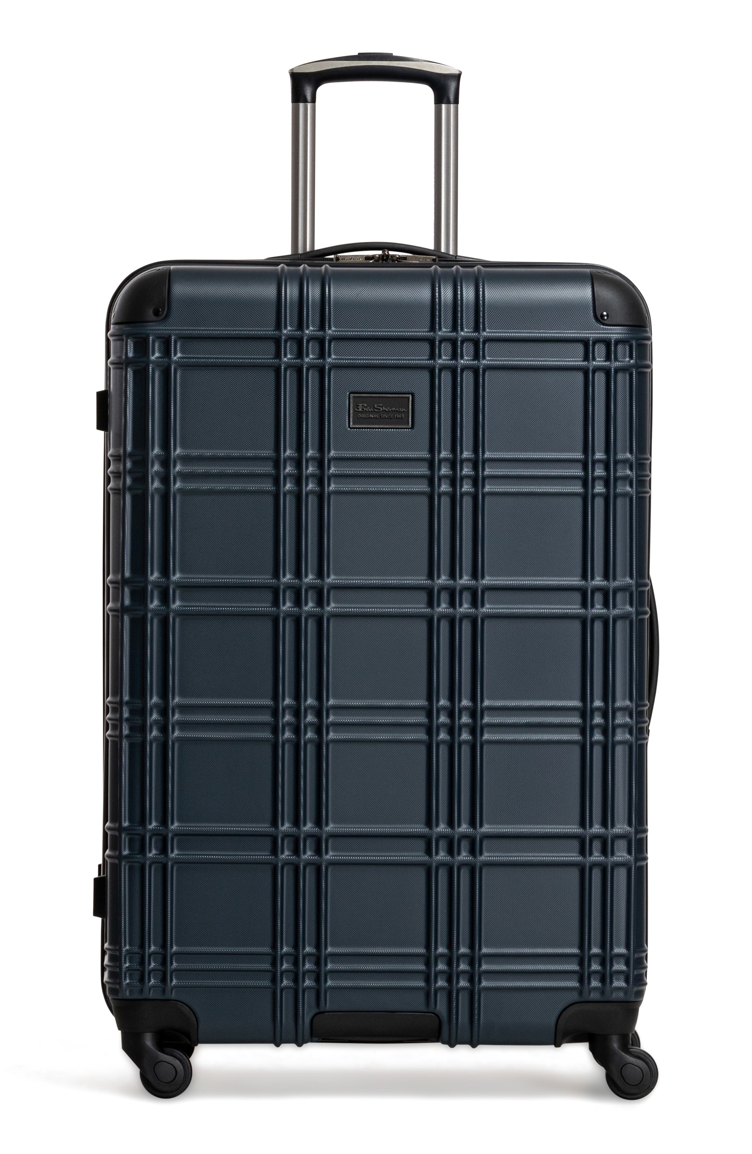 Ben Sherman Unisex-Adult Nottingham Lightweight Hardside 4-Wheel Spinner Travel Luggage Checked Luggage 
