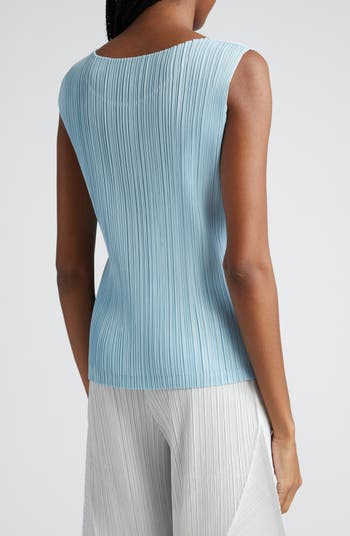 Pleats Please Issey Miyake Monthly Colors March Sleeveless Top | Nordstrom