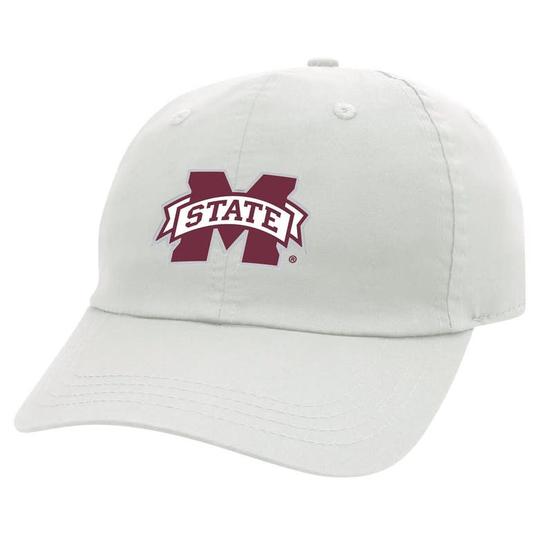 Ahead Natural Mississippi State Bulldogs Shawnut Adjustable Hat In White