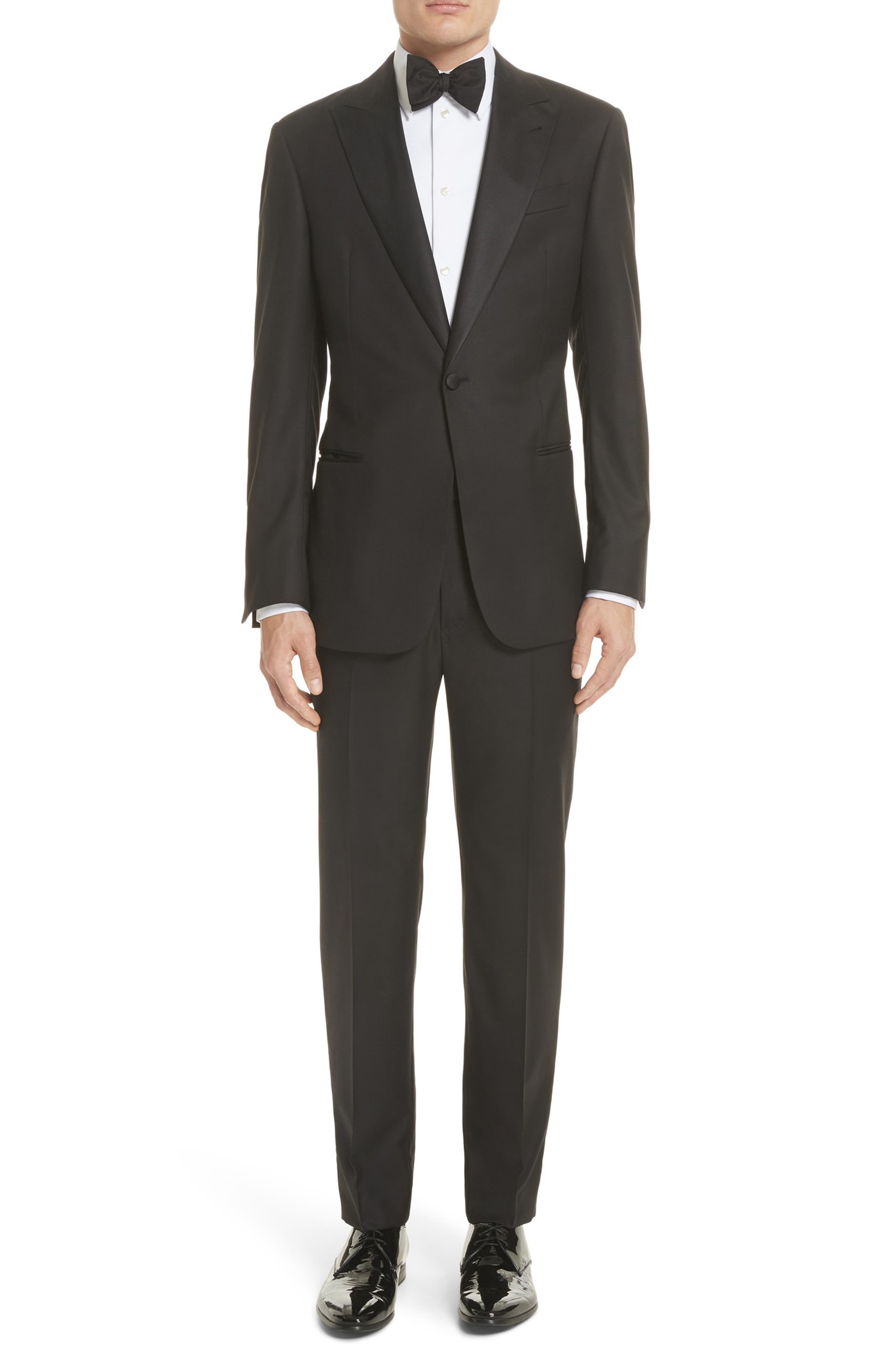 Armani Trim Fit Wool Tuxedo Nordstrom