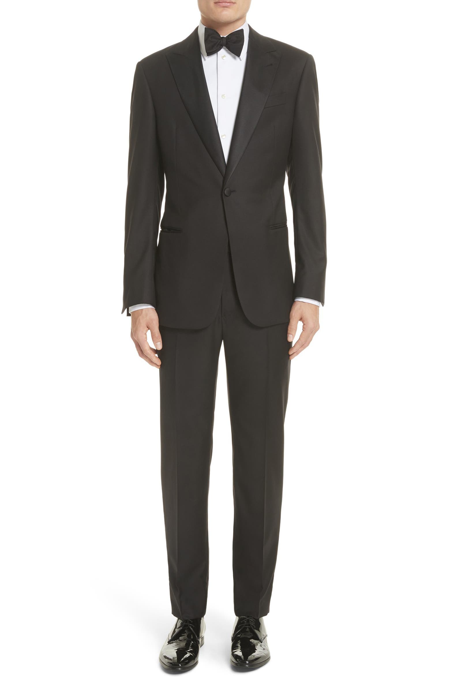 Giorgio Armani Trim Fit Wool Tuxedo | Nordstrom