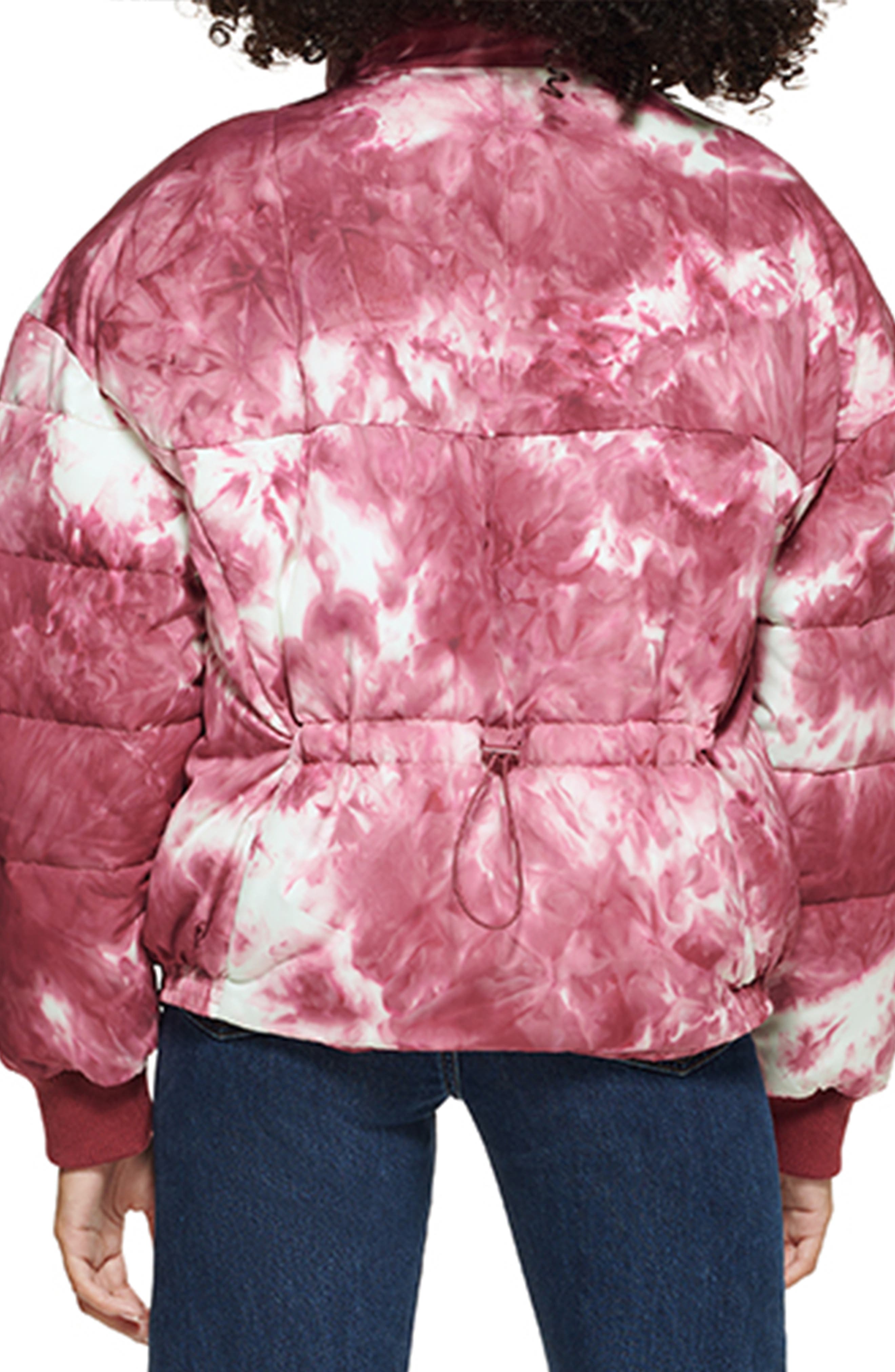 levi's cropped puffer jacket