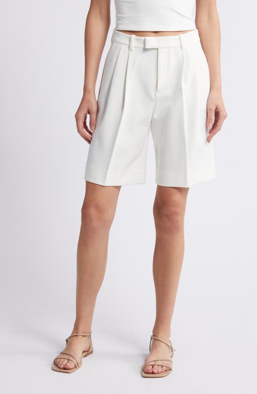 Favorite Daughter The Low Bermuda Shorts Ivory at Nordstrom,