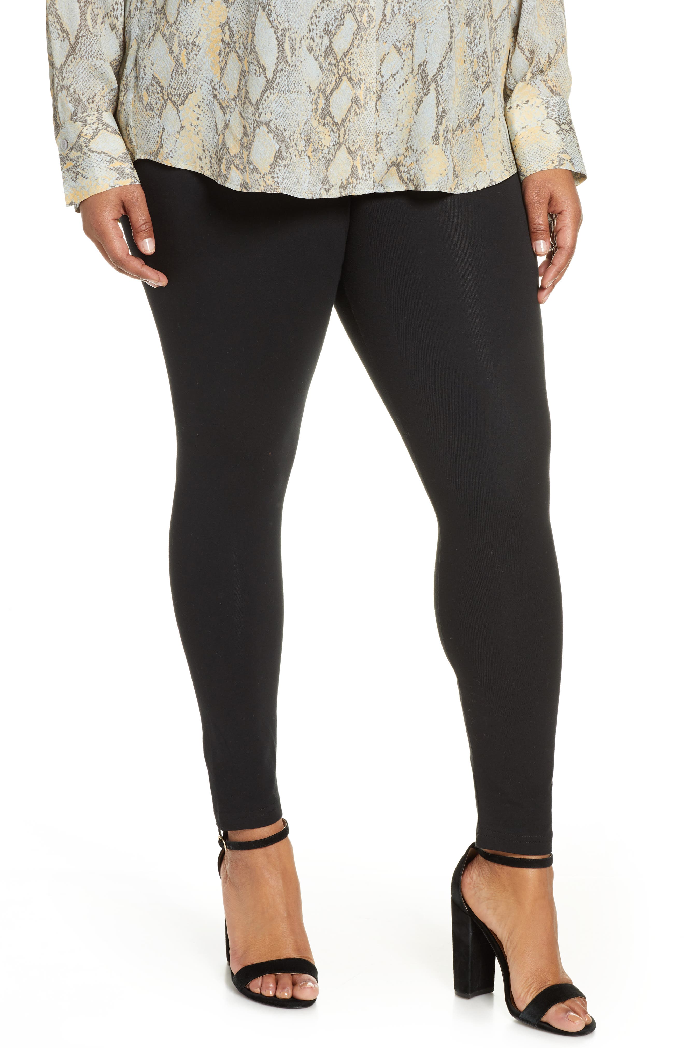 plus size control top leggings