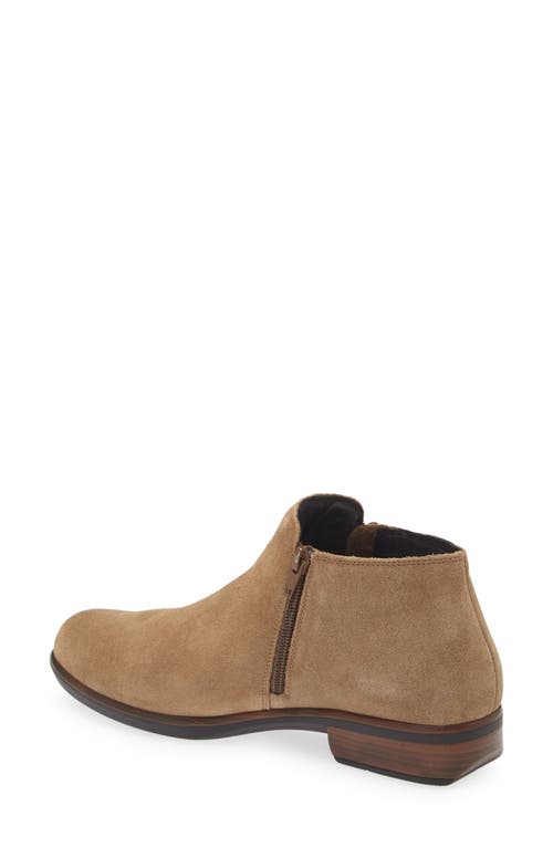 Naot 'helm' Bootie In Acorn Suede