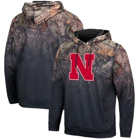 Men's Black Florida Gators Mossy Oak Pullover Hoodie - Black