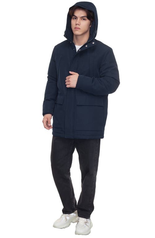 Rokka&rolla Ultimate Winter Parka With Fleece-lined Hood In Navy
