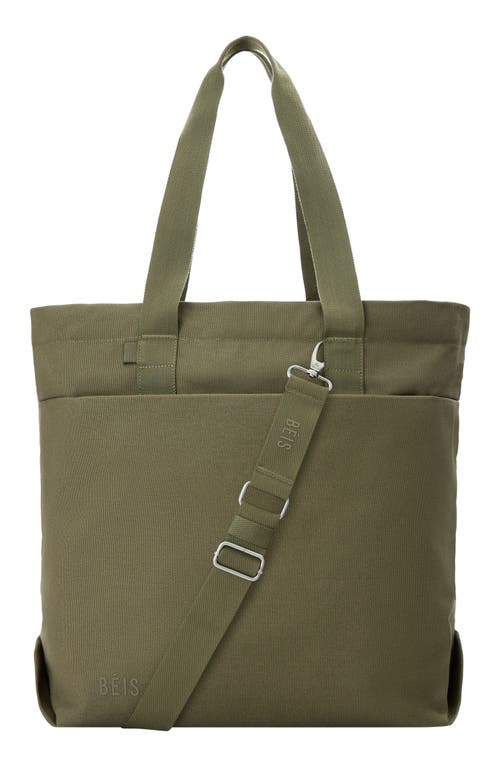 Shop Beis Béis The Utility Tote In In Olive