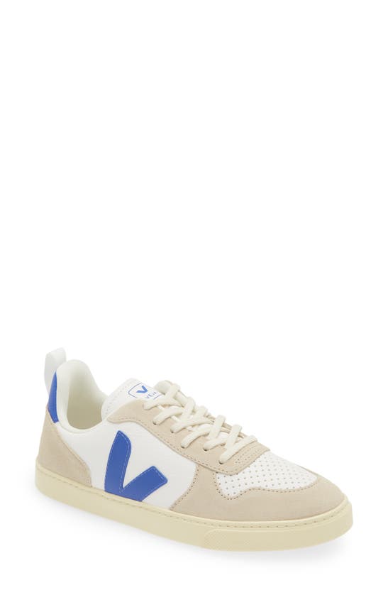 Veja Kids' Small V-10 Sneaker In White