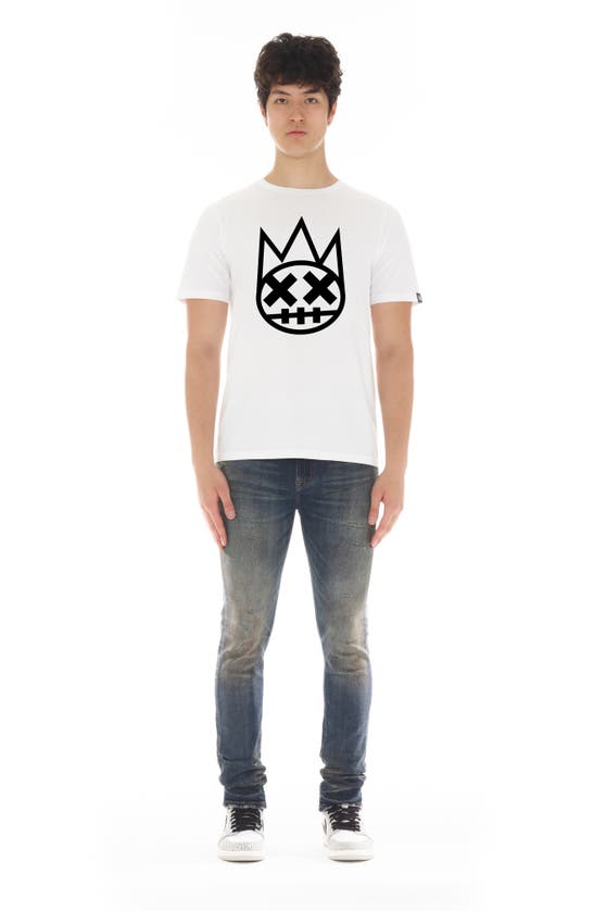 Cult Of Individuality Shimuchan Logo Tee Shirt In White In White