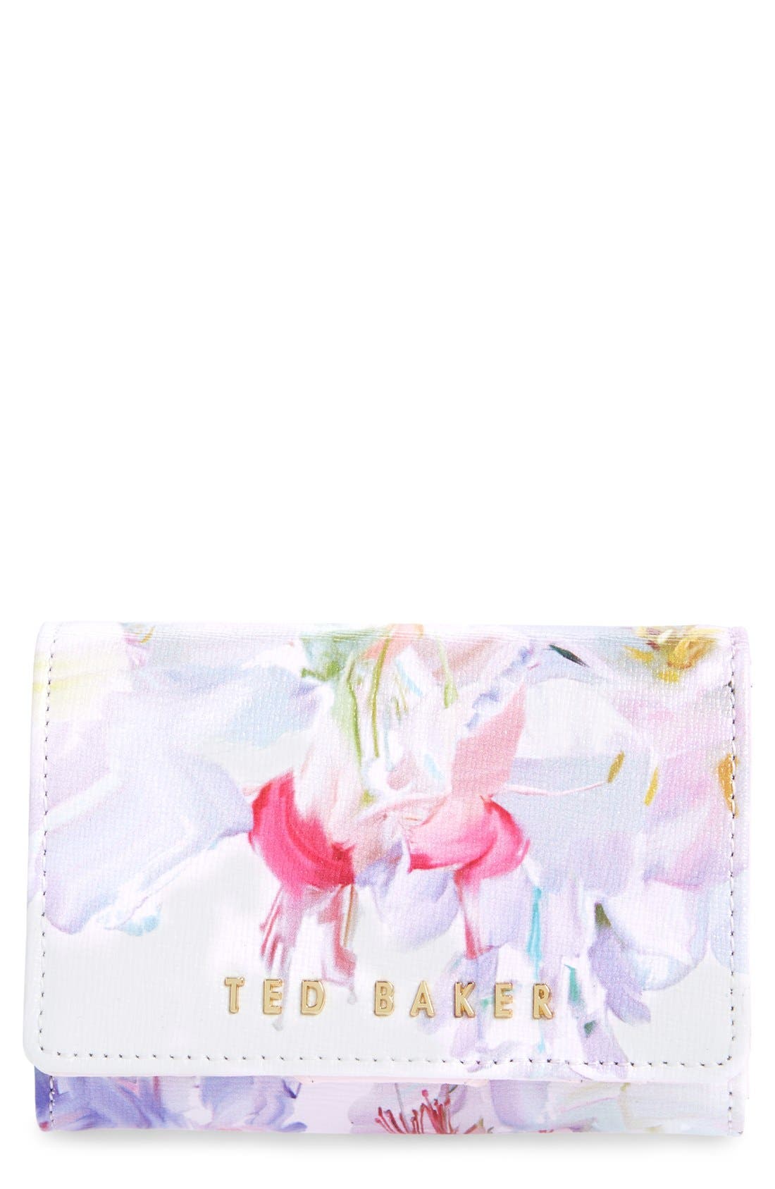 Ted Baker London 'Hanging Garden' Floral Print Leather Wallet Nordstrom