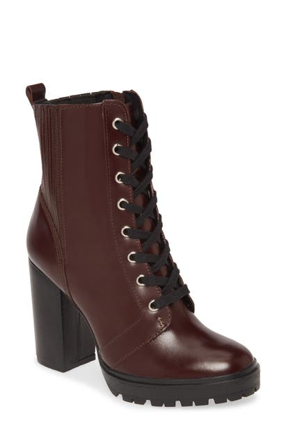 Click to view more detailed imagery on our partner's website Steve Madden Lead Bootie In Burgundy