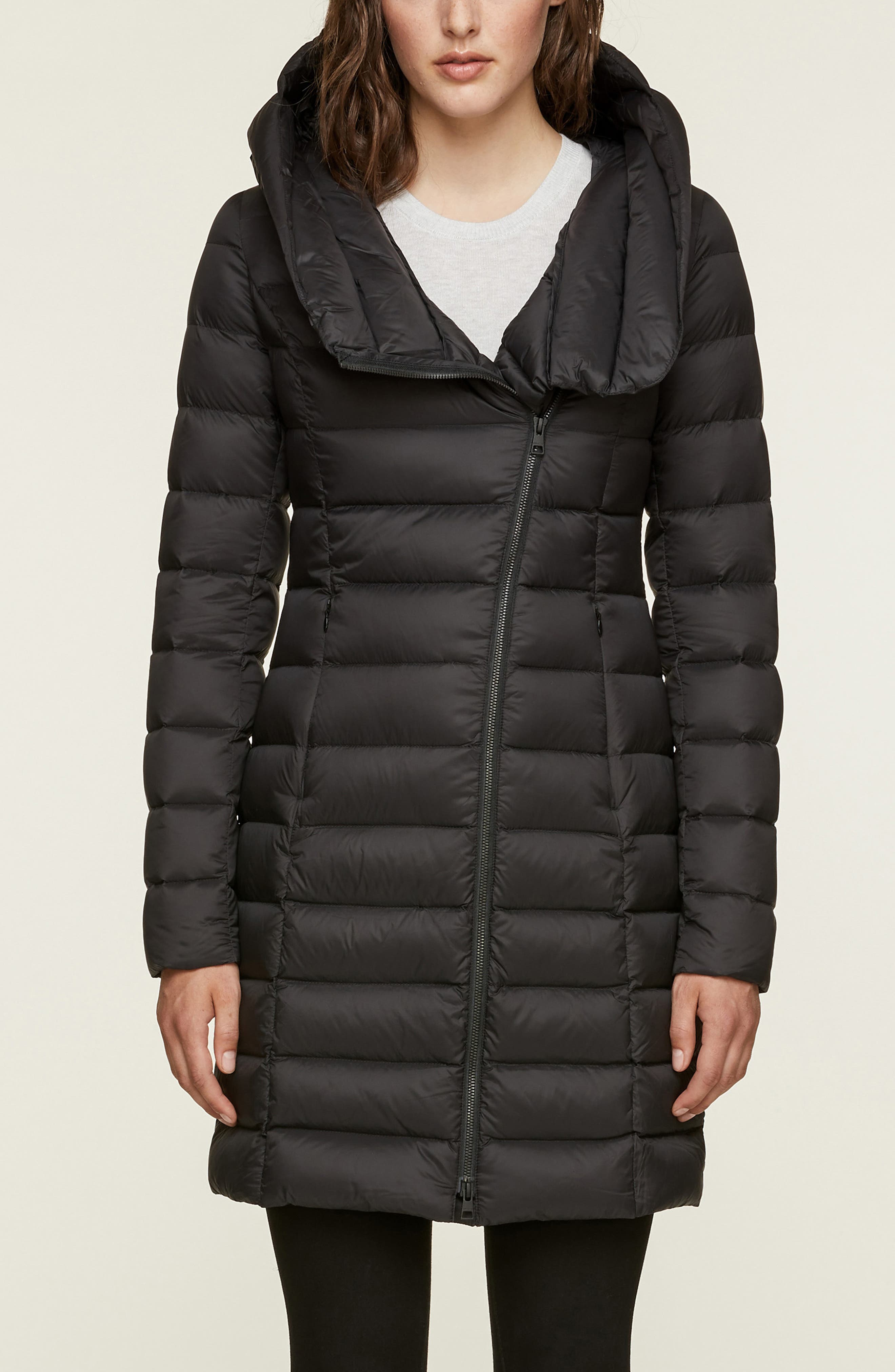 hooded down puffer jacket soia & kyo