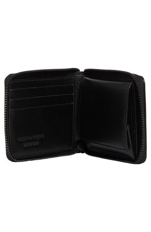 COMME DES GARÇONS COMME DES GARÇONS WALLETS ZIPPER MEDLEY LEATHER WALLET