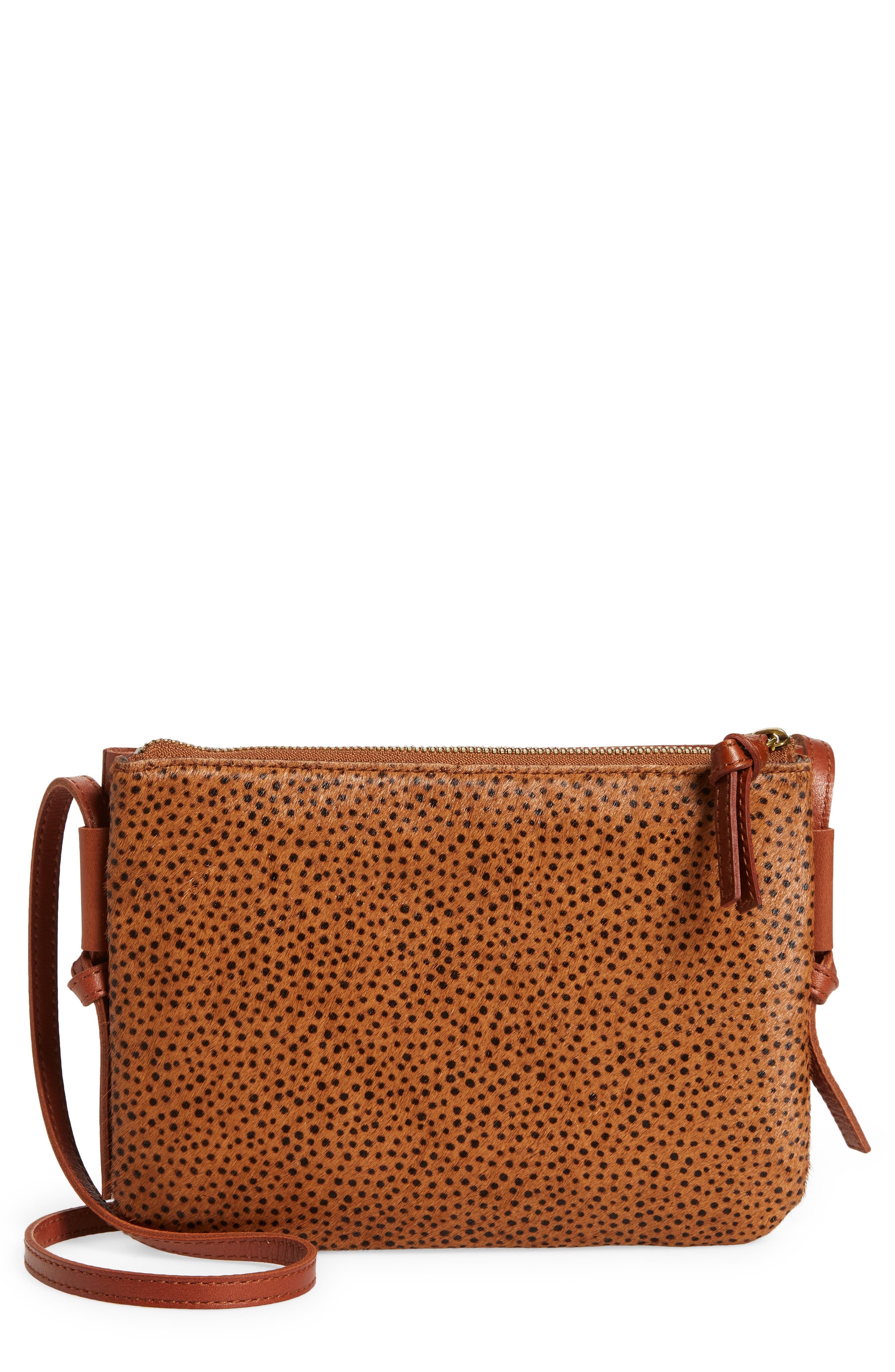 madewell calf hair bolsa