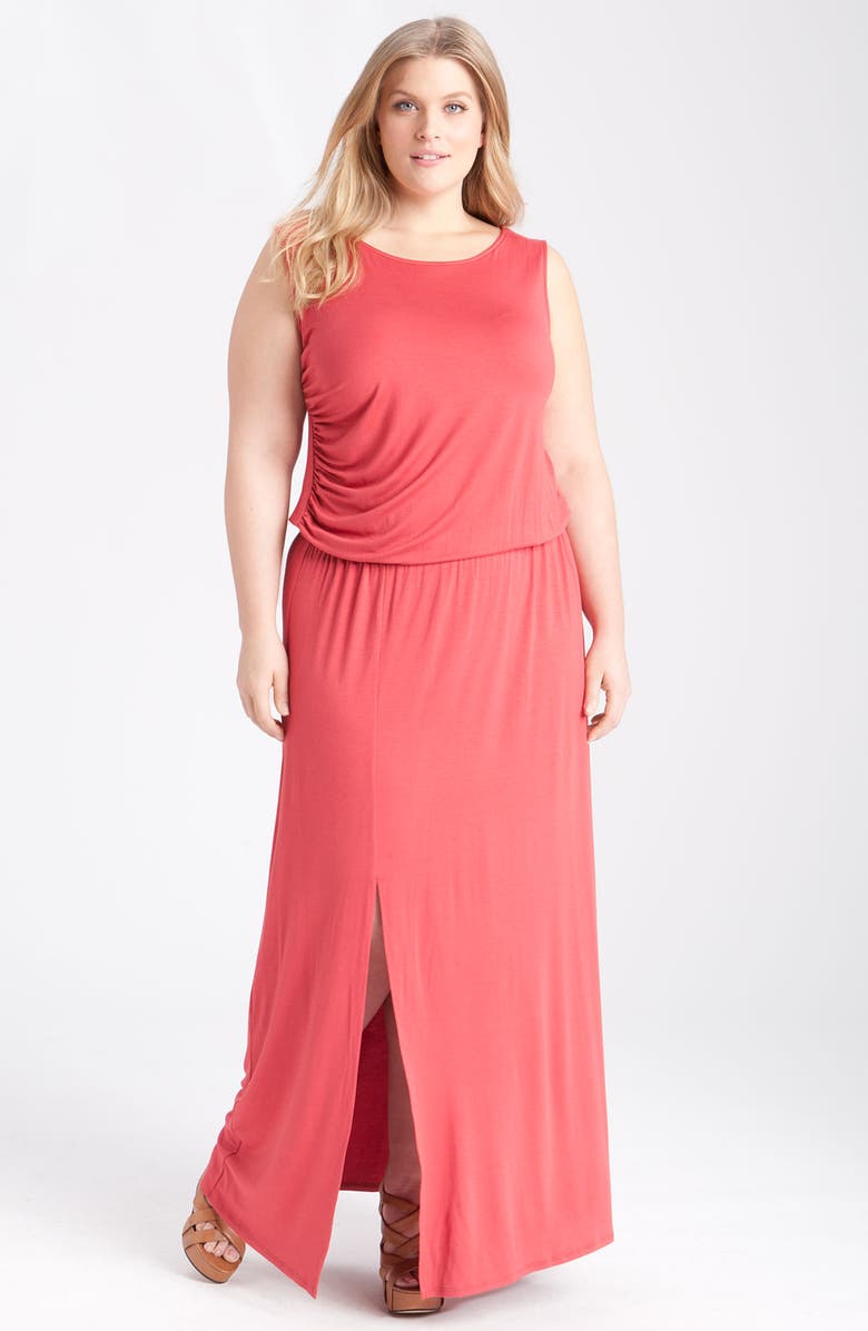 Gibson Bloused Knit Maxi Dress (Plus) | Nordstrom