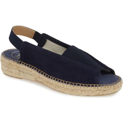 Toni Pons Esmy Slingback Wedge Sandal - Blue