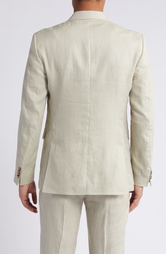 Shop Tiger Of Sweden Justinn Linen Sport Coat In Dawn Misty