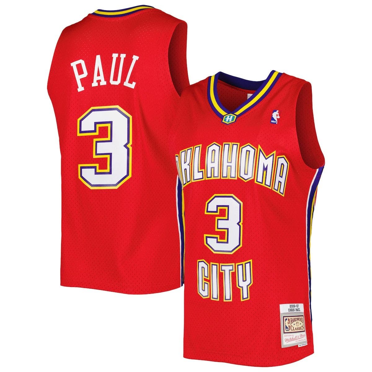 Mitchell & Ness Men's Mitchell & Ness Chris Paul Red New Orleans