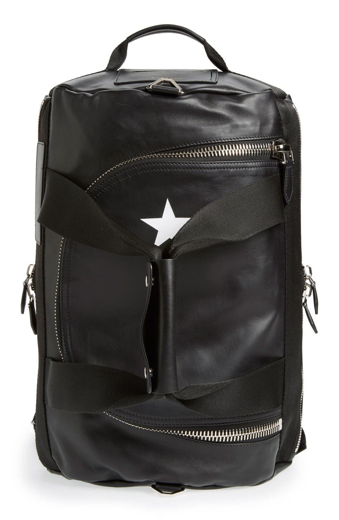 Givenchy 'Star' Convertible Leather 