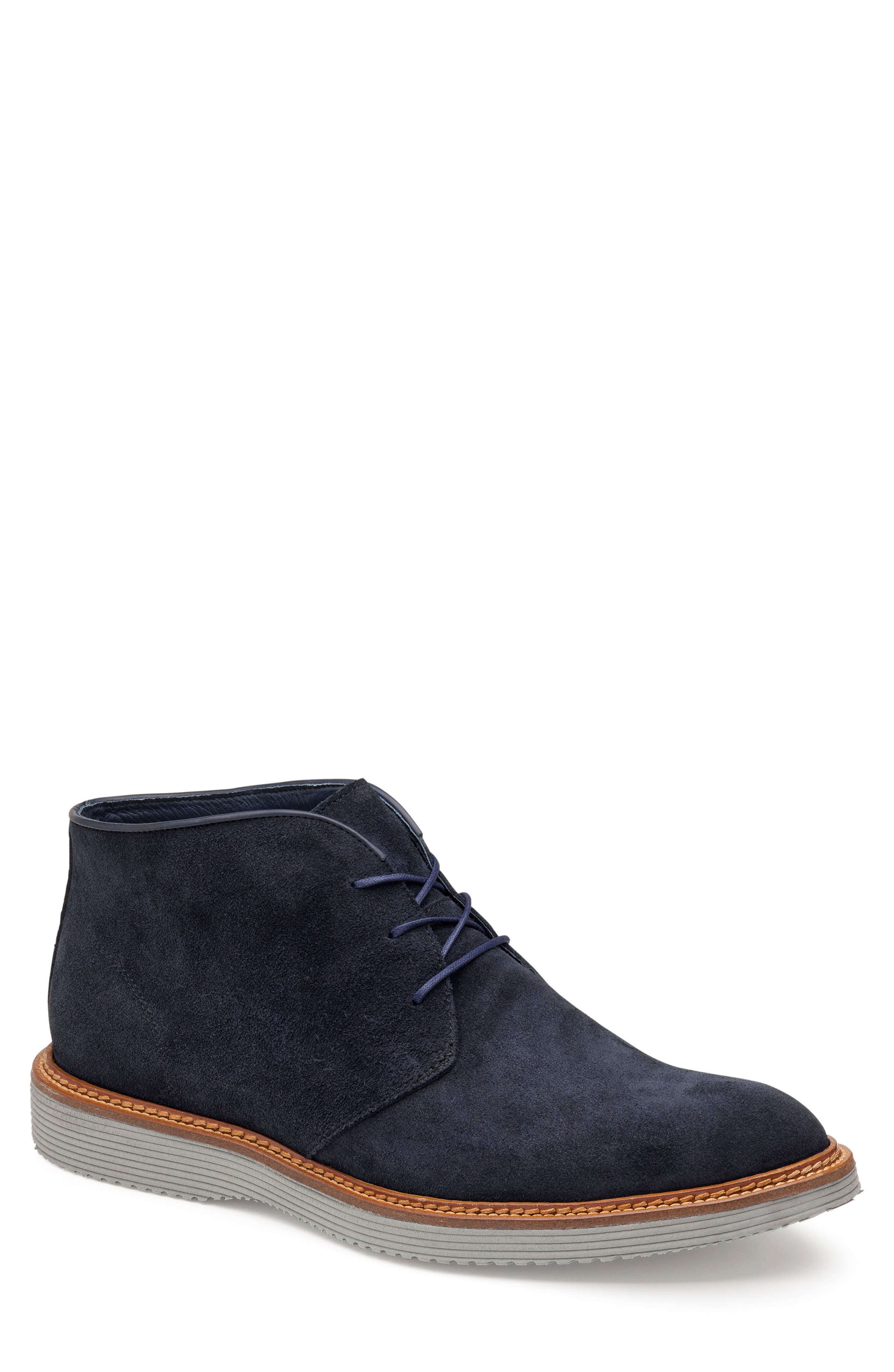 blue suede chukka boots mens