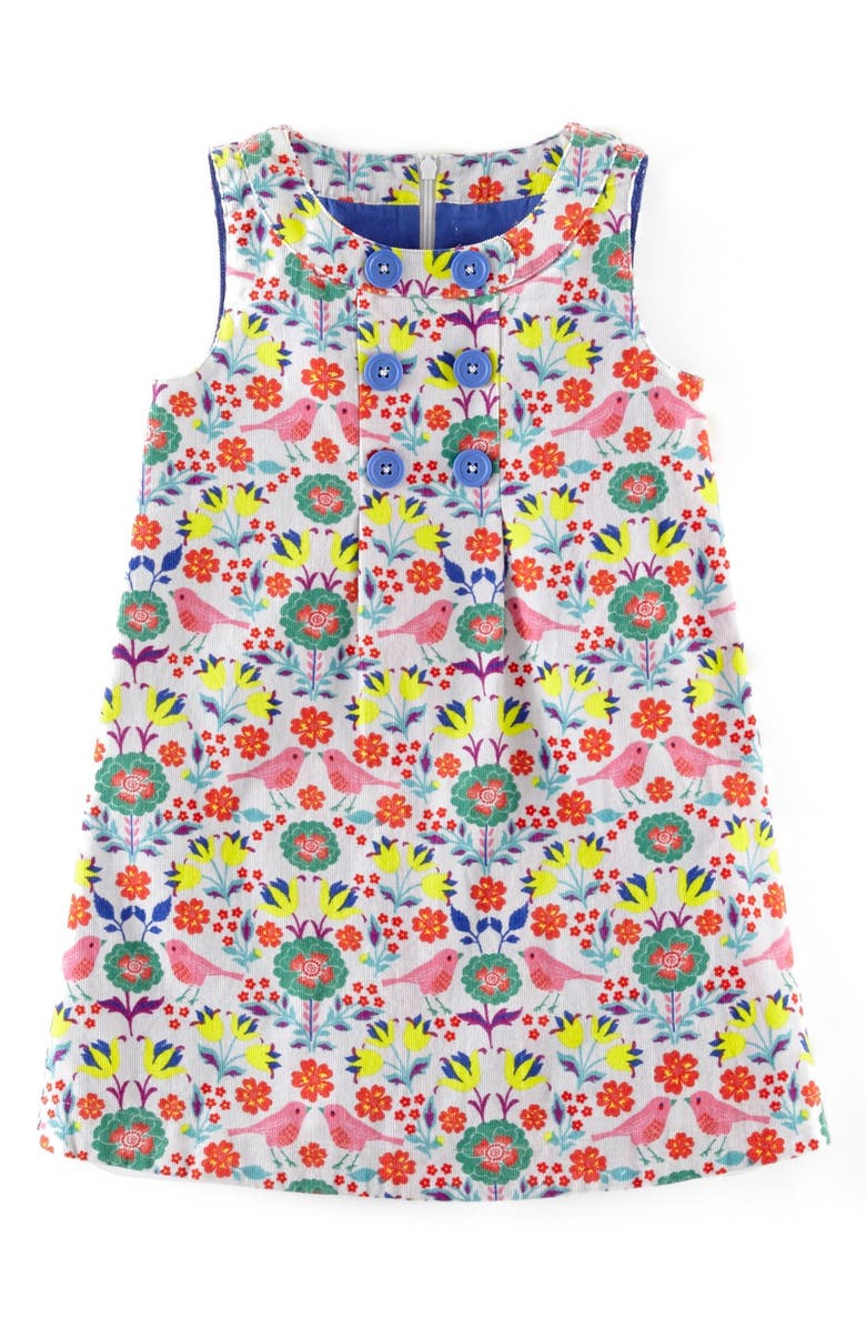 Mini Boden Sleeveless Corduroy Dress (Toddler Girls, Little Girls & Big ...
