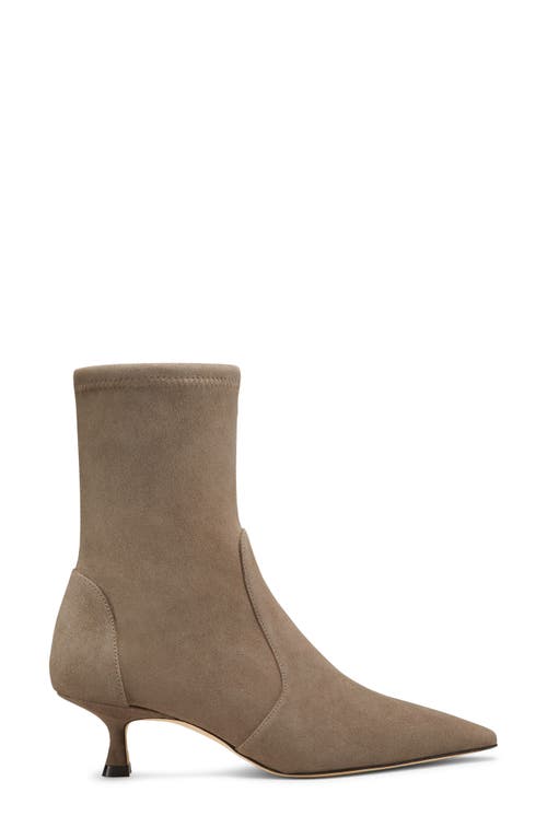 Shop Stuart Weitzman Naomi 50 Bootie In Stone