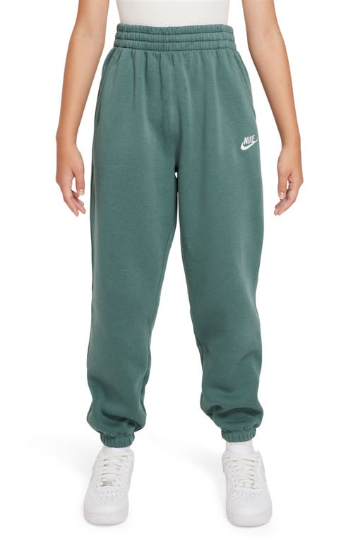 Shop Nike Kids' Sportswear Club Fleece Sweatpants In Bicoastal/bicoastal/white