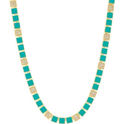 Freida Rothman Harmony Enamel Collar Necklace