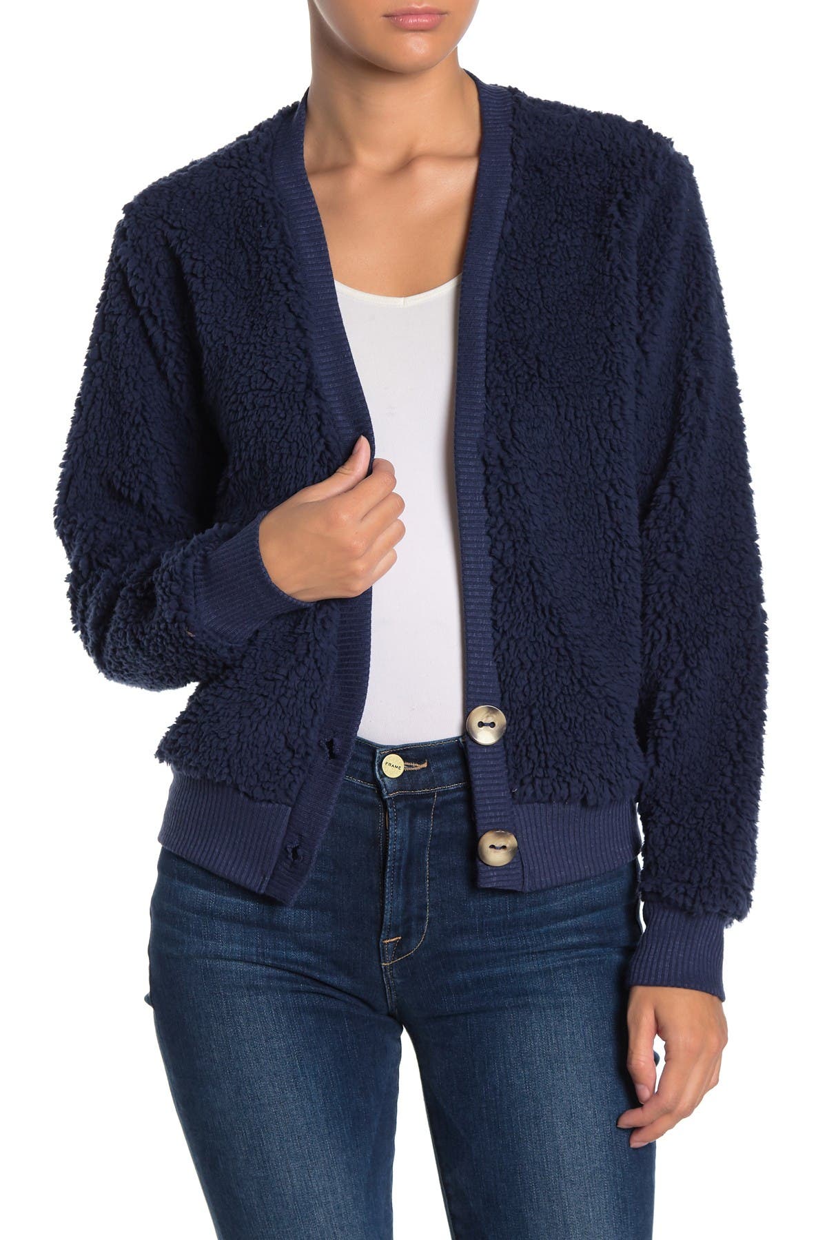 front button cardigan