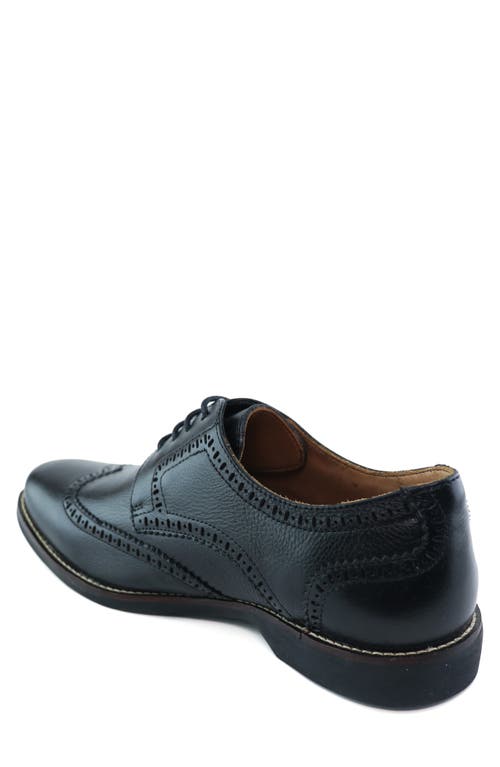 Marc Joseph New York Concord Lane Wingtip In Black Napa Soft
