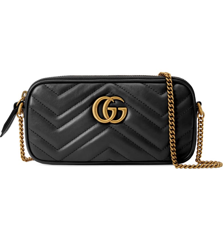 Gucci Mini Matelassé Leather Crossbody Bag | Nordstrom