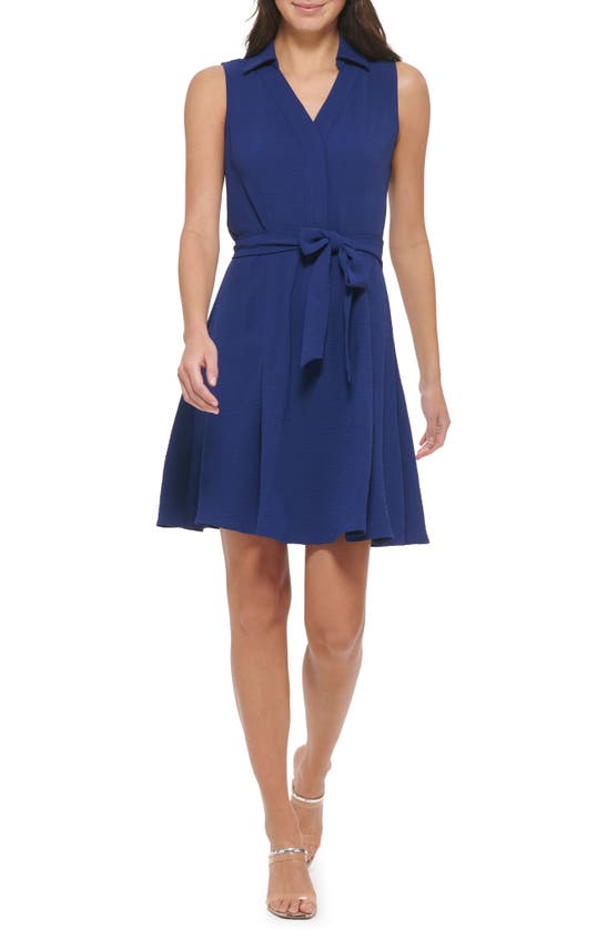 dkny tie front dress