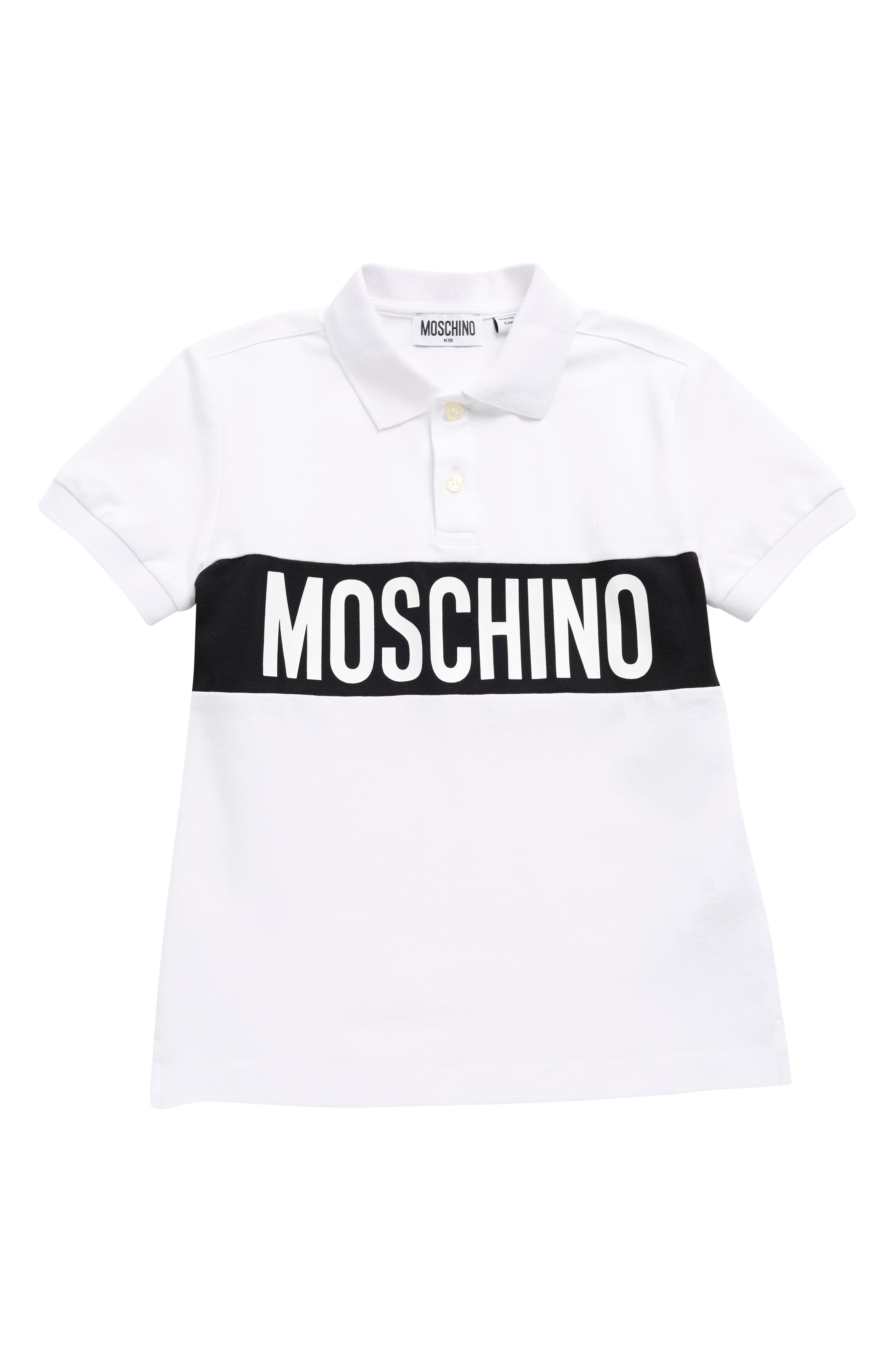 boys moschino tops
