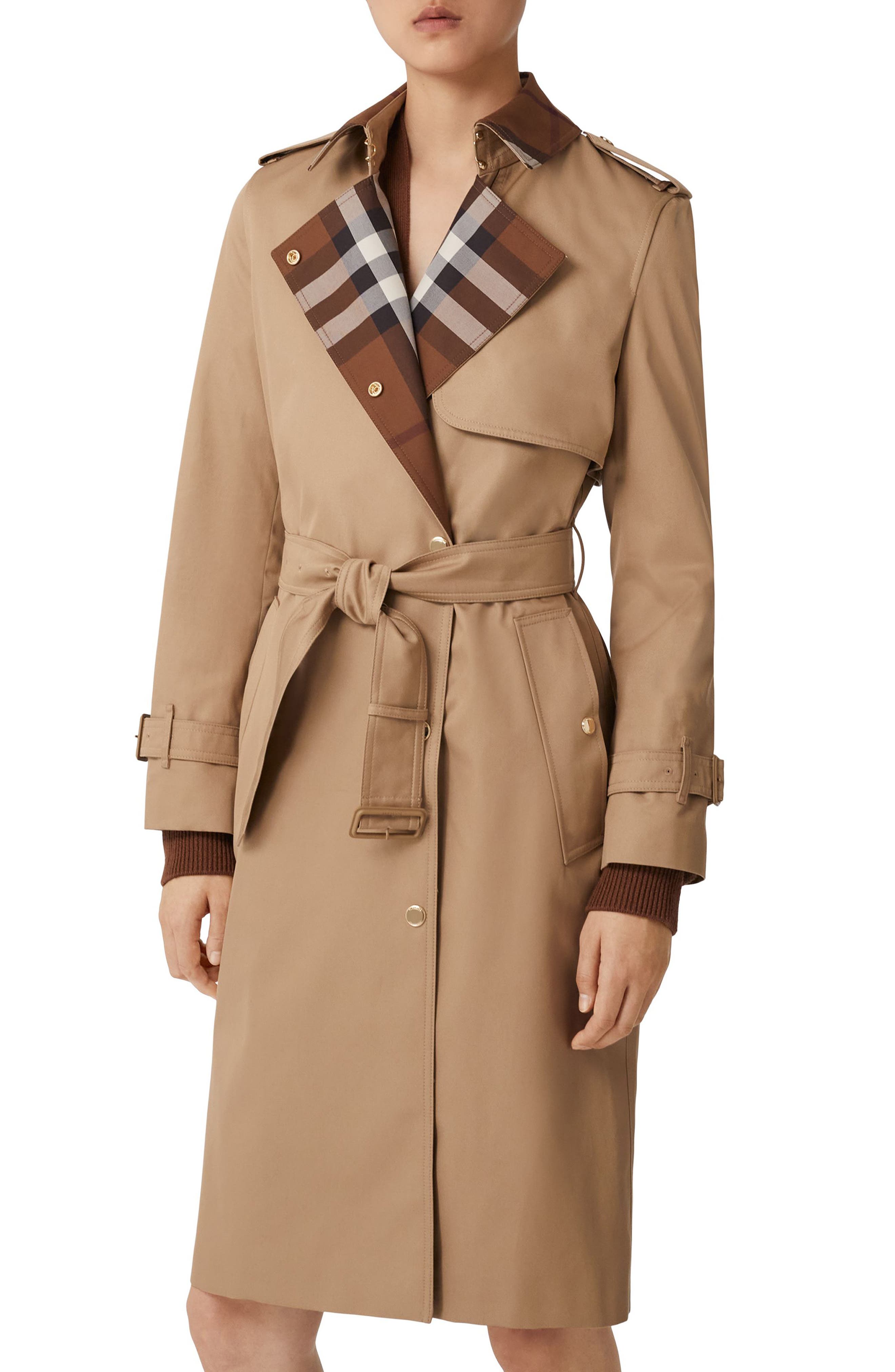 burberry trench dame