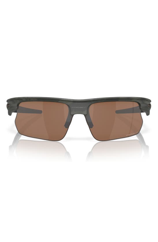 OAKLEY OAKLEY BISPHAERA 68MM PRIZM™ GRADIENT OVERSIZE POLARIZED RECTANGULAR SUNGLASSES