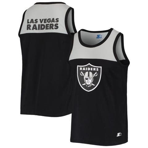 Starter Men's Las Vegas Raiders Half Ball Team Long Sleeve T-Shirt