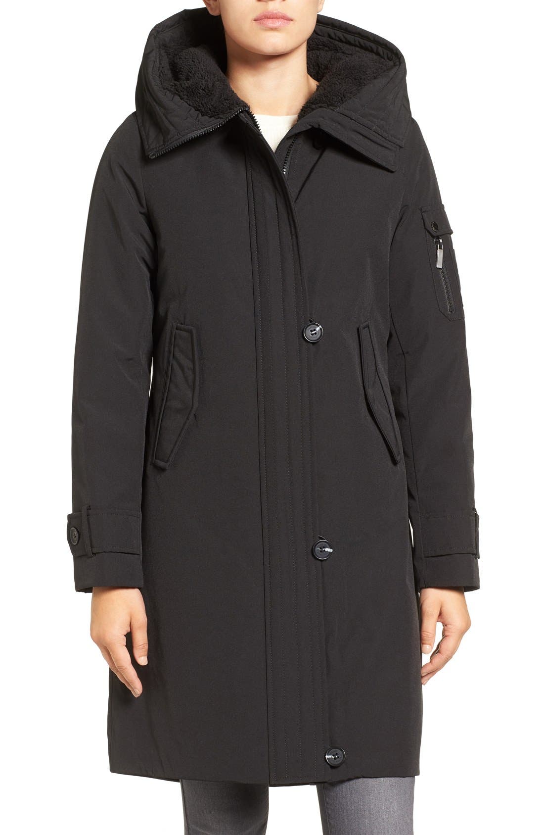 French Connection Hooded Parka Nordstrom
