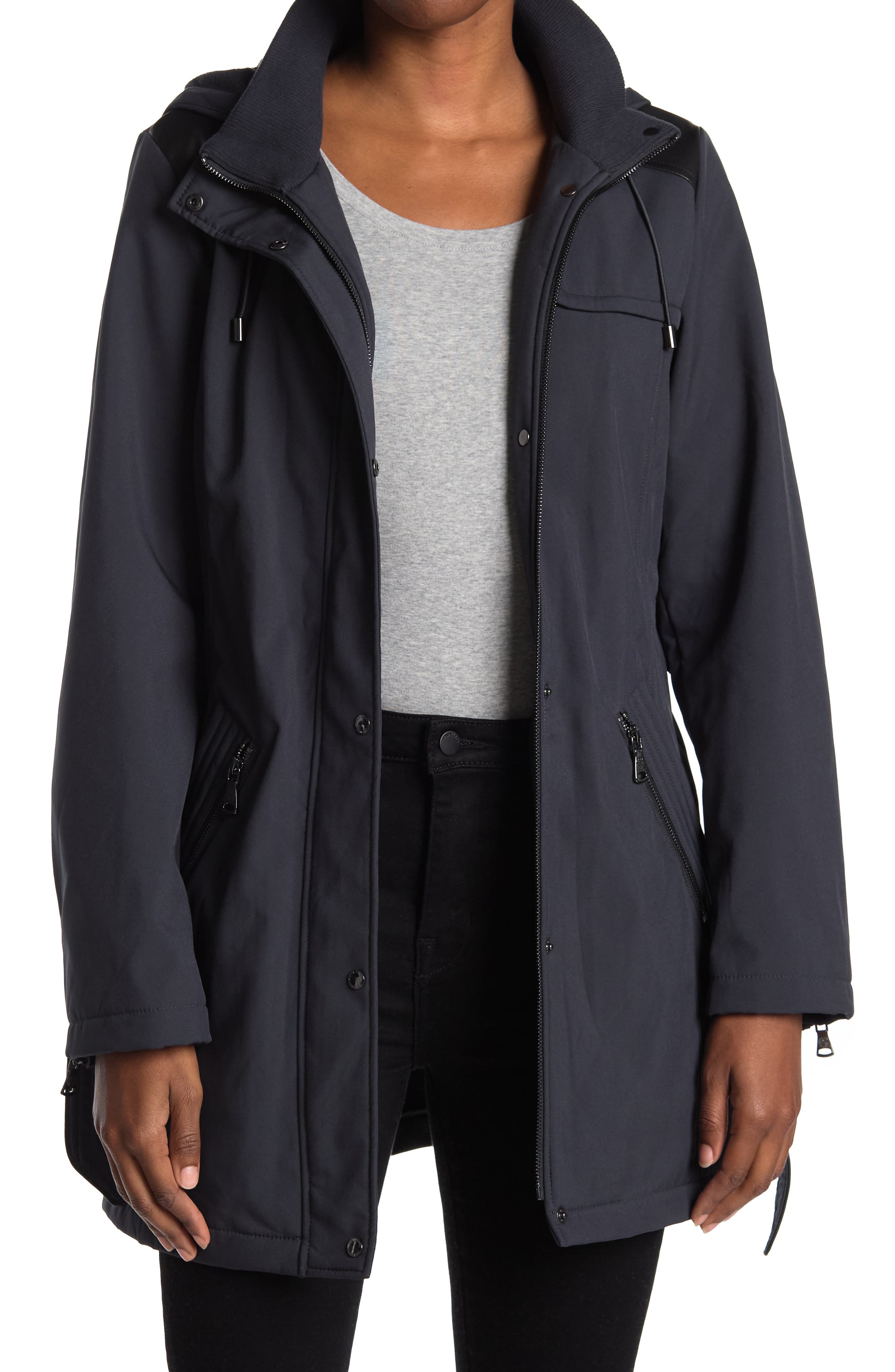 vince camuto rain jacket