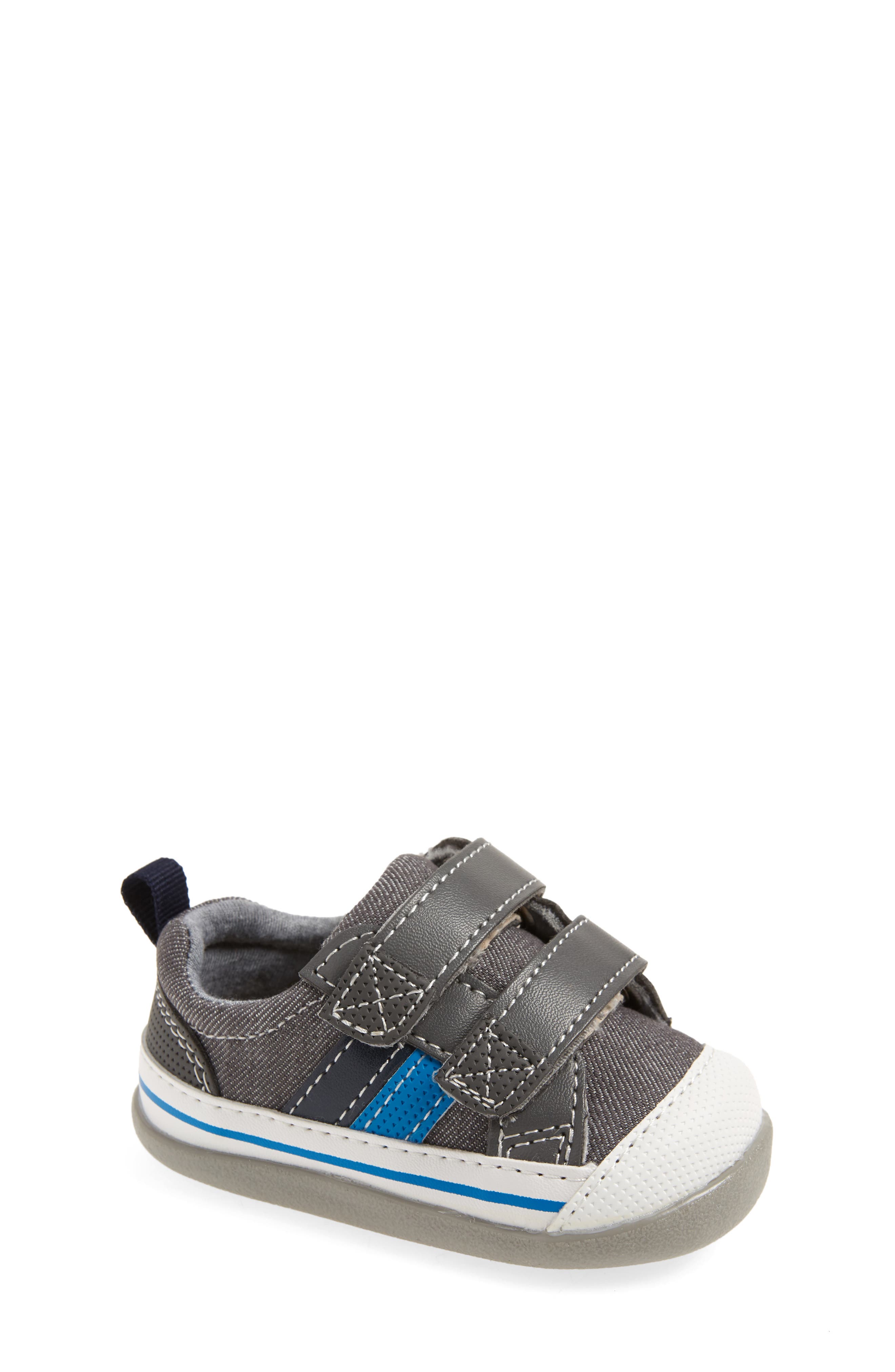 See Kai Run Kids Russell INF (Infant/Toddler) Gray Denim