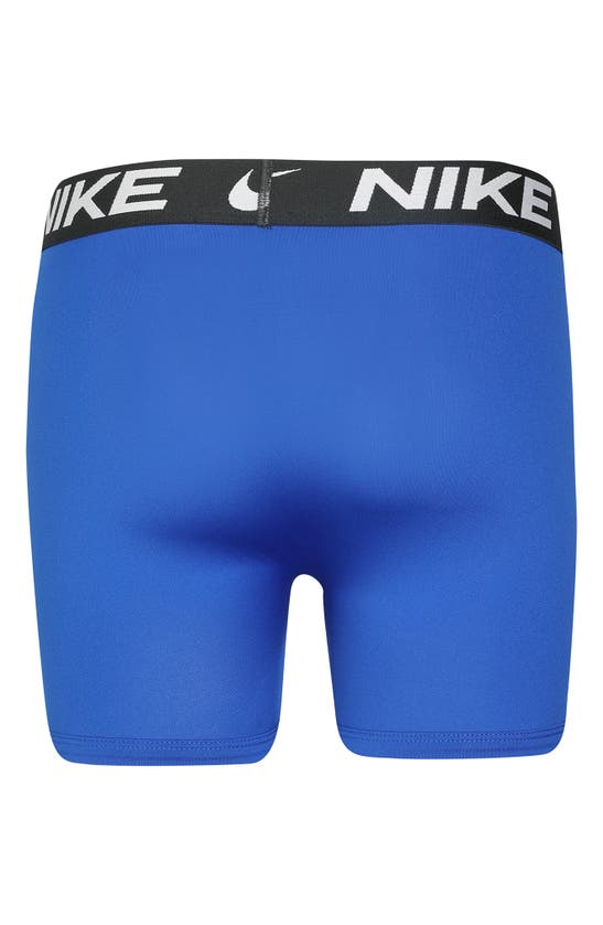 Nike Big Boys 3 Pk. Essential Dri-fit Boxer Briefs In Game Royal