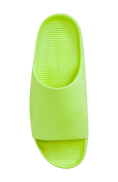 Nike Mens Calm Slides In Volt/volt